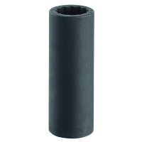 Douille impact 12 pans 1/2" longue NSD