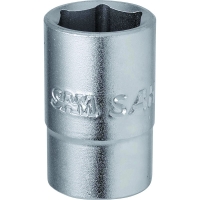 Douille courte 1/2" 6 pans SAH