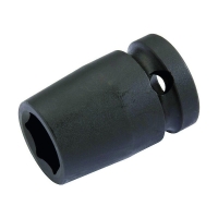 Douille impact 1/2" courte 6 pans NS