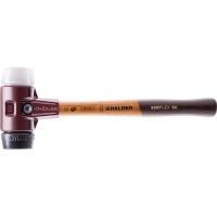 Marteau SIMPLEX en caoutchouc chargé superplastique avec manche en bois