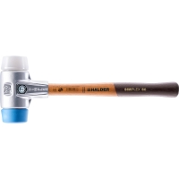 Maillet SIMPLEX TPE souple superplastique avec boîtier en aluminium et manche en bois