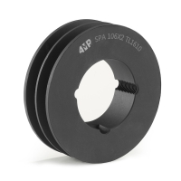 Poulie trapézoidale moyeu amovible 2 gorges