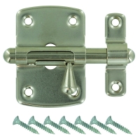 Targette en applique à pêne rond 865