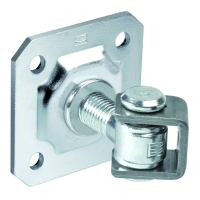 Gond à souder réglable sur platine à visser 162