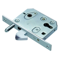 Serrure de portail avec crochet à mentonnet 215S