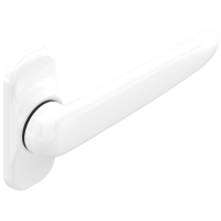 Béquille simple saillie réduite sur rosace DIANE DS6478