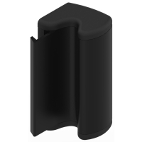 Fermeture en applique SORGHO DS6126 pour coulissant aluminium