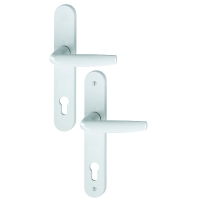 Ensemble sur grande plaque ATLANTA carré de 8 mm entraxe 92 mm