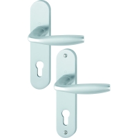 Ensemble sur petite plaque NEW-YORK argent F1