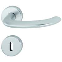 Ensemble sur rosace MARSEILLE finition inox F9