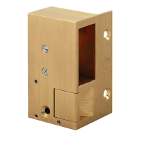 Gâche électrique en applique horizontale bronze BEUGNOT N°1 à impulsion