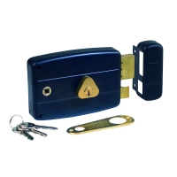 Serrure en applique horizontale à fouillot CISA 50171 à cylindre rond varié