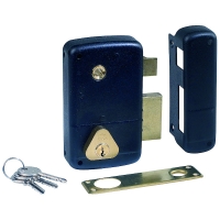 Serrure en applique verticale à fouillot CISA 502110 à cylindre rond varié