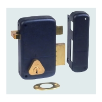 Serrure en applique verticale à tirage CISA 502210 à cylindre rond varié