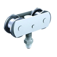 Monture à galet pour porte accordéon 653 SPORTUB