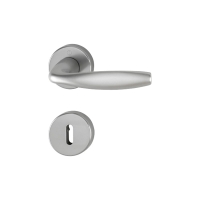 Ensemble sur rosace NEW-YORK finition inox F9