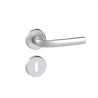 Ensemble sur rosace LOGIO 6600 finition argent