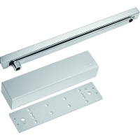 Ferme-porte TS 91 B Contur Pack Métal force 3 fixe avec bras à glissière