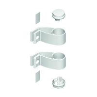 Kit support DS7319 pour tube DIVA 7401 diamètre 40 mm