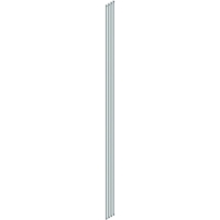 Tringle longueur 2500 mm DS7020 pour crémone pompier DEESSE,DUALIS,DEFY