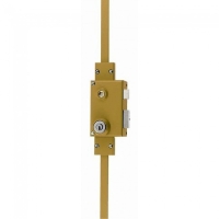 Serrure en applique 3 points verticale à fouillot KESO 4000 OMEGA A2P**