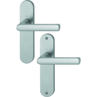 Ensemble sur petite plaque HAMBURG - F9 inox