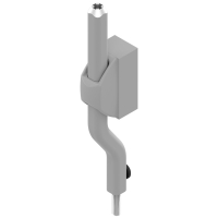 Ensemble de tringle dévoyée de 18mm DS5409 pour crémone pompier