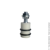 Guide à olive nylon à bandage caoutchouc pour portail