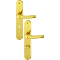 Ensemble sur grande plaque TOKYO laiton poli F71