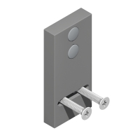 Cale pour profil plat DS2618 pour arrêt de vantail coulissant S'HESTIA