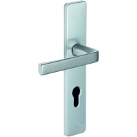 Ensemble sur petite plaque KAZA argent