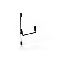 Serrure antipanique MODULO barre 1150 mm 2 et 3 points latéraux coupe-feu