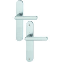 Ensemble sur grande plaque HAMBURG - argent F1