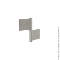 Paumelle de grille à souder inox GRSBLCI à lame longue