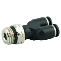 Raccord instantané Y simple orientable mâle 55320