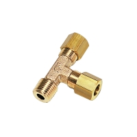 Raccord à compression Té en bout mâle 0103