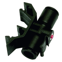 Bornier pour 2 tubes en ligne 3379