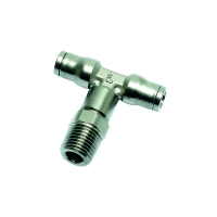 Raccord instantané Té à piquage mâle au centre 3608