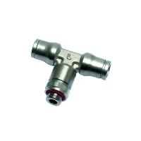 Raccord instantané Té à piquage mâle au centre 3698