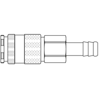 Coupleur rapide profil ISO 6150 C 18KATF