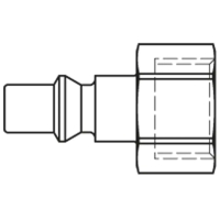 Coupleur rapide Premium profil ARO 22SFIW