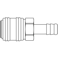 Coupleur rapide Basic profil ISO 6150 B série 24KATF