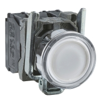 Bouton-poussoir lumineux LED Harmony XB4 - 24V