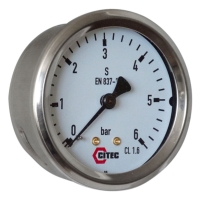 Manomètre série 7210 - arrière centré - D63