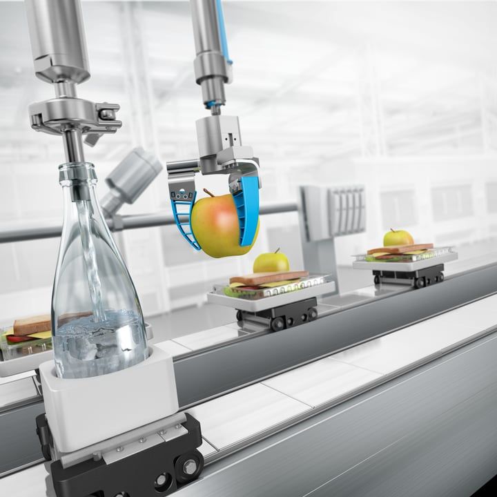 Automatisation dans une usine