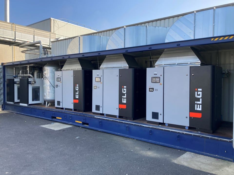 Centrale de production d’air comprimé sur-mesure